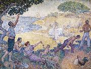 Paul Signac in the time of harmony Spain oil painting artist